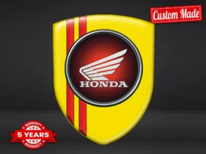 Honda Adesivi Lunotto Posteriore Auto Corsa Brillanti Lusso